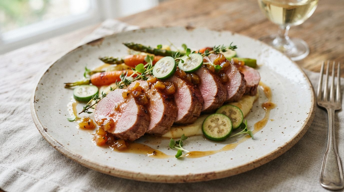Filetto di Maiale alla Feijoa: ricetta tropicale con Liquore alla Feijoa