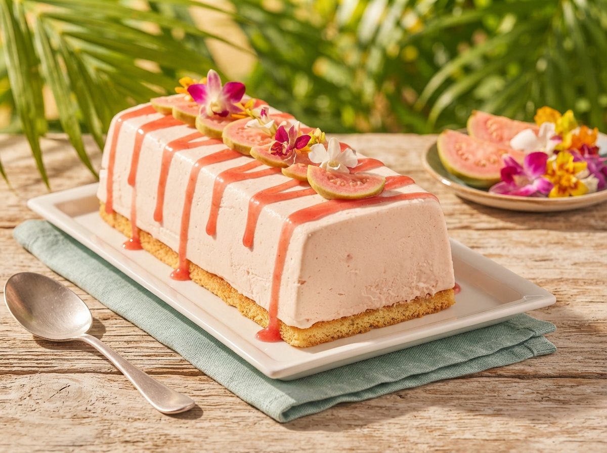 Semifreddo alla guava: ricetta tropicale dolce con liquore alla guava